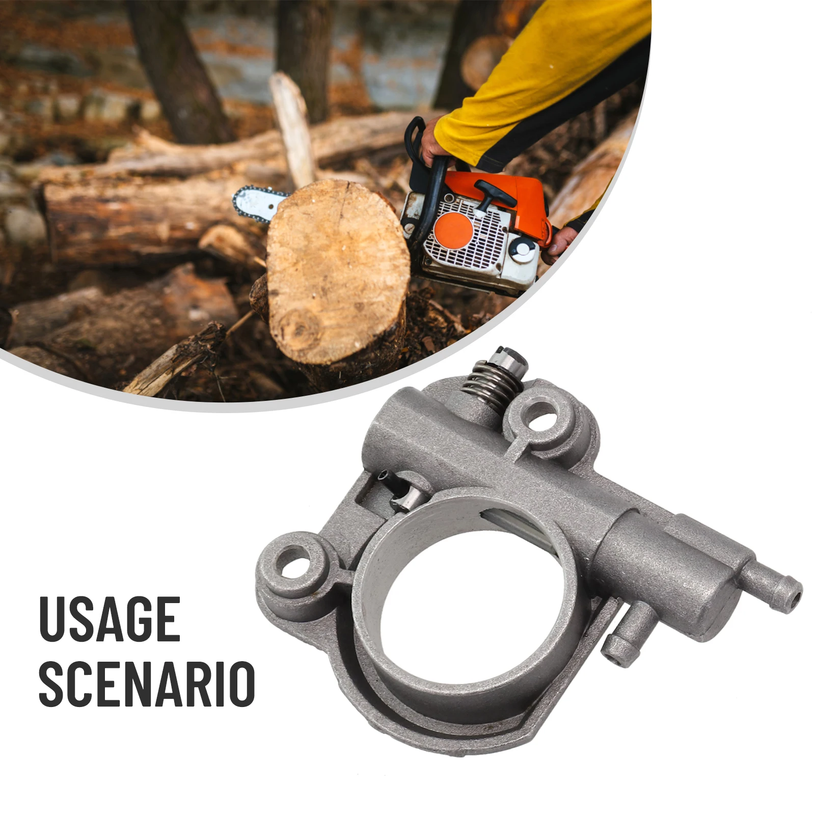 High Performance Oil Pump for Echo Chainsaw CS550P CS600P CS590 CS620P CS620PW CS600 C022000052 Smooth Lubrication