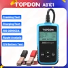 TOPDON AB101 Car Battery Tester 6V/12V Battery Test Auto Charger Analyzer 2000CCA Car Cranking Charging Circut Tester 1