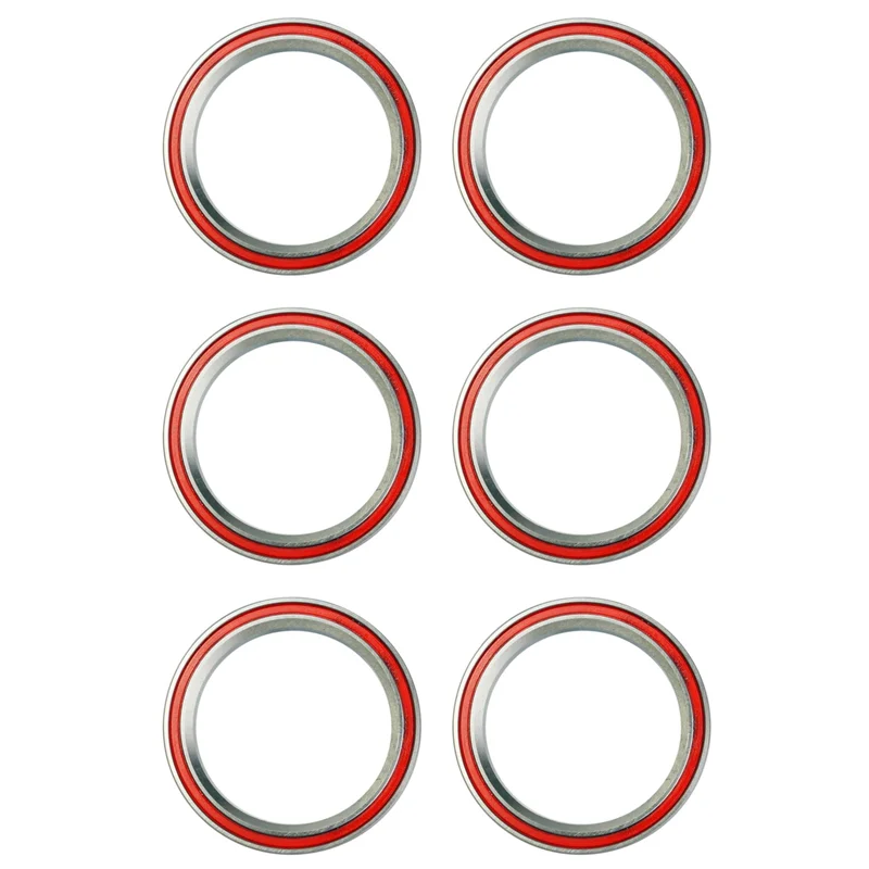 A99I-6Pcs 40X52x7mm 45도 X45도 2RS P16 테이퍼 ACB 1-1/2인..