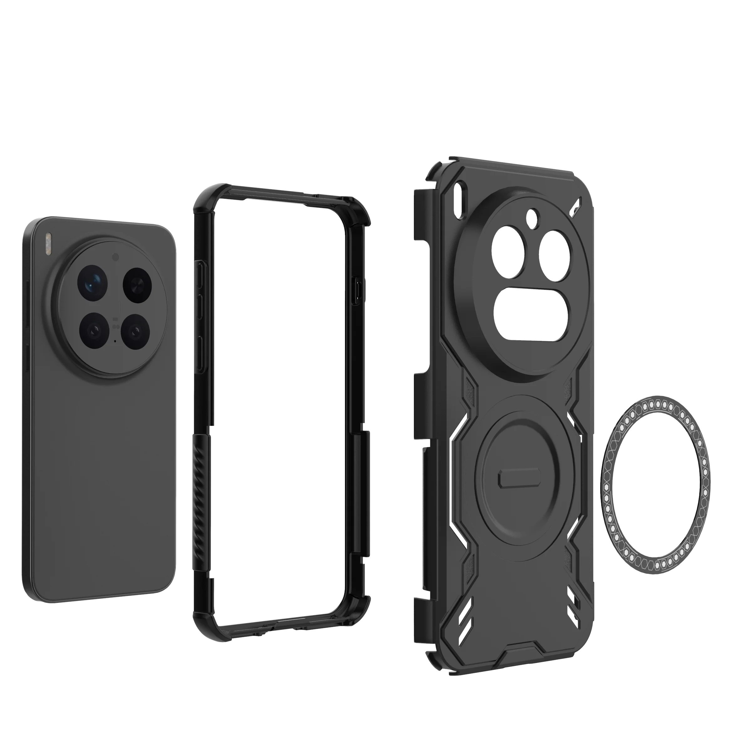 Breathable Heat Dissipation Phone Case with Magsafe Wireless Charging Compatibility
