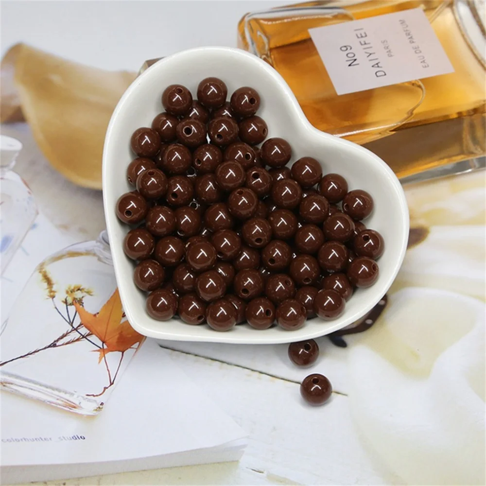 Round Shape Real Color Beads for DIY Crafting and Hand-Soldering