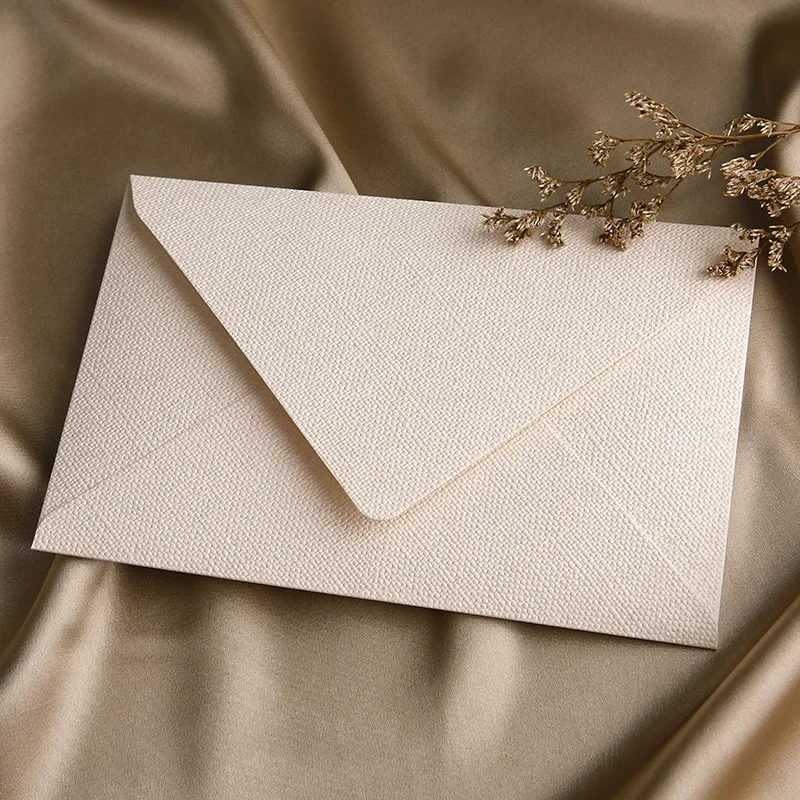 Kraft Paper European Court Style Retro Linen Envelope Letter Paper Wax Fire Seal Set for Love Letter Festival Wedding Invitation
