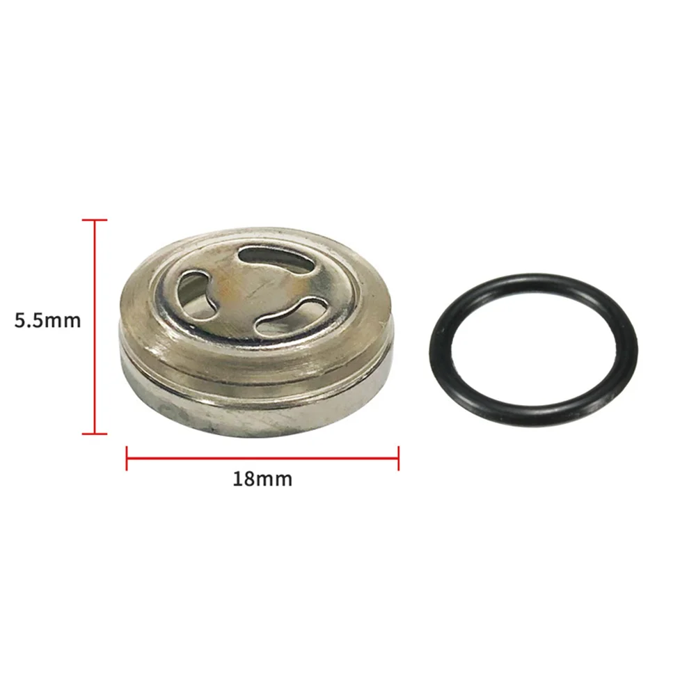 Rem Koppeling Hoofdremcilinder Reservoir Kijkglas Voor Achter Vervanging voor Motorfiets Kijkglas Lens Pakking Reparatie Kit(18mm