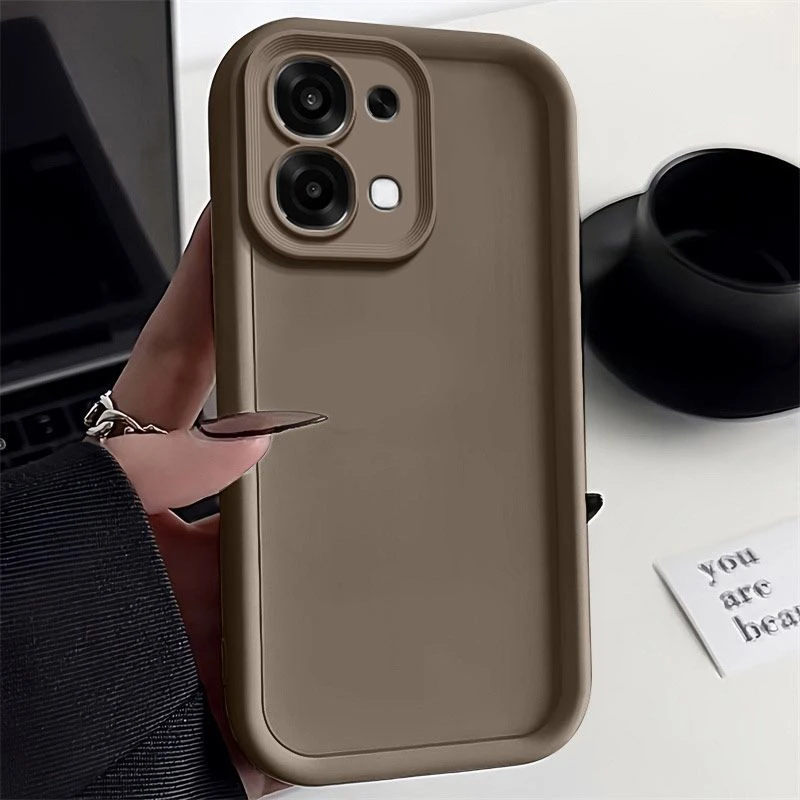 Luxury Candy Matte Soft Cover - Anti-Fall Prevention Phone Case