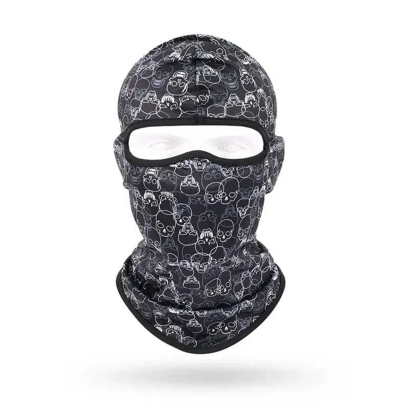 Dry Quick Sunscreen Balaclava Men Cycling Head Cover Outdoor Skull Mask Breathable Elastic Biker Full Face Mask Headgear Cap - Image 14