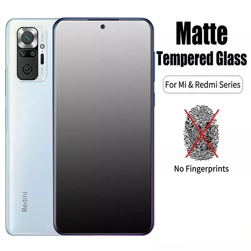 

Матовое закаленное стекло для Xiaomi Redmi Note 10 9 9S 9T 9TPro 8 8T 7 Pro, защитные пленки для экрана Redmi 8A 9A 9C, стекло, 2 шт.