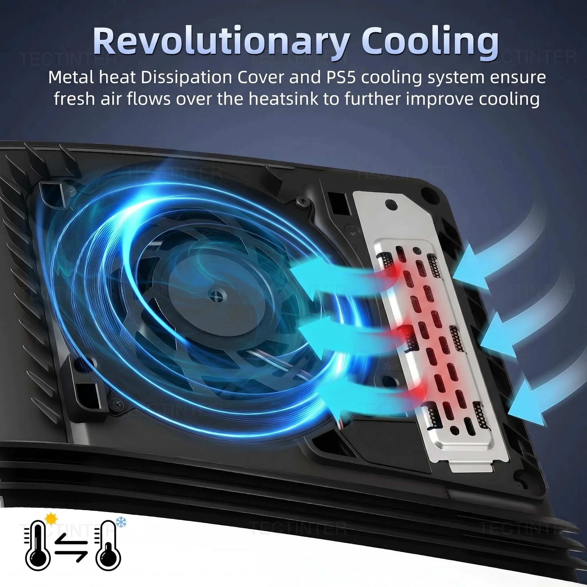 Enhanced Metal Heat Dissipation Cover with Breathable Design