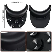 Bol de shampoing en Silicone, repose-cou, bol de shampoing antidérapant, oreiller de cou, évier de Salon, coussin de cou avec ventouses, outils de salon de coiffure 5