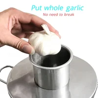 110V/220V Garlic Peeler Machine Stainless Steel Commercial Restaurant Barbecue Food Processor Electric Garlic Peeling Machine 2