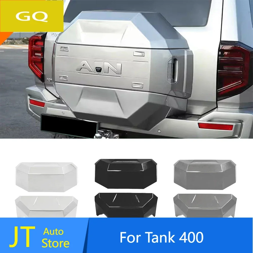 

For WEY GWM Tank 400 2023+ Accessories Car Car Tailgate Spare Tire Cover Spare Tire Exterior Decoration Mecha Original Car Color