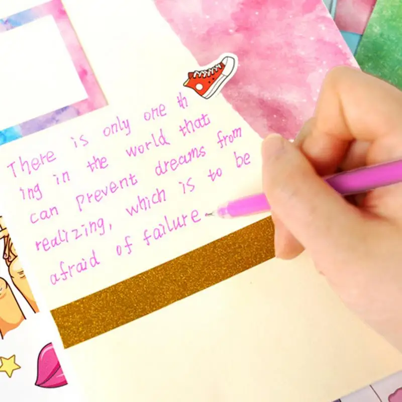 Scrapbook Supplies Kit Creative Journaling Art Crafts Scrapbooking Kits Unique Kids Stationary Set Scrapbook Diary Supplies Toy