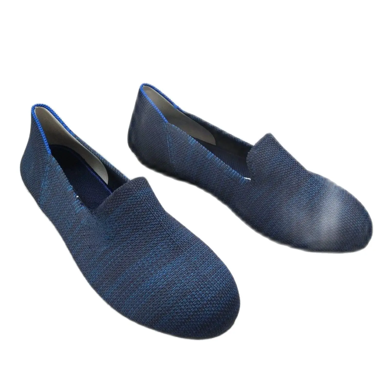 Maggie's Walker Women's Stretchable Soft Bottom Knitted Flats Spring Shallow-mouth Washable Casual Loafers Size 35~40 5