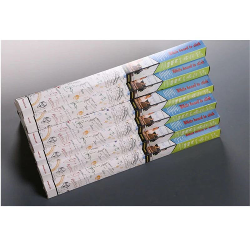 1 Pcs 칠판 스티커 이동식 PVC 그리기 45x200cm 지울 수있는 칠판 학습 사무실 공지 학교 사무용품