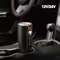 12V/24V Universal Car Kettle 100°C Smart Heating Cup Thermos Cup 316 Stainless Steel Liner Temperature Control Kettle 460ml 1