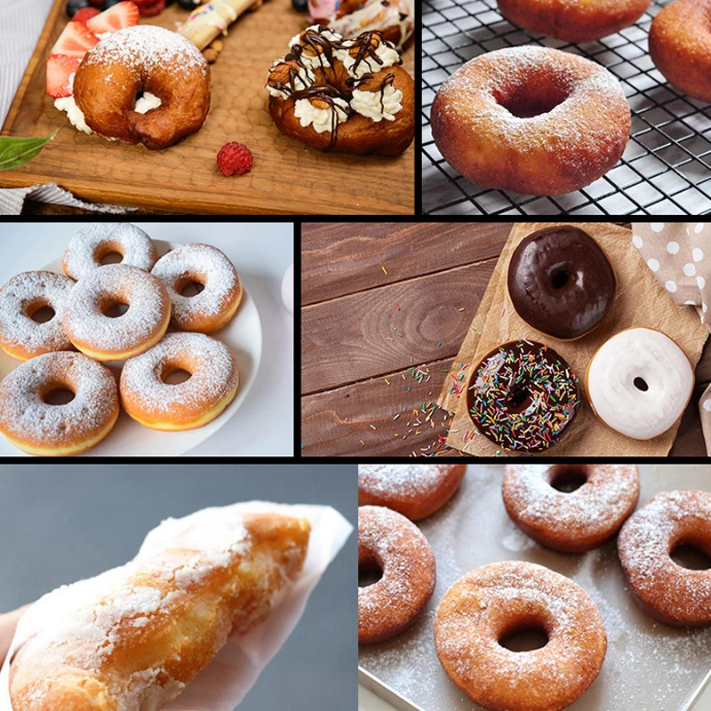 7 Holes Electric Donuts Maker Machine Mini 110V 220V Automatic 1200W Non-Stick DIY Doughnut Cake Baking Kitchen Appliance Home donut maker cake machine
