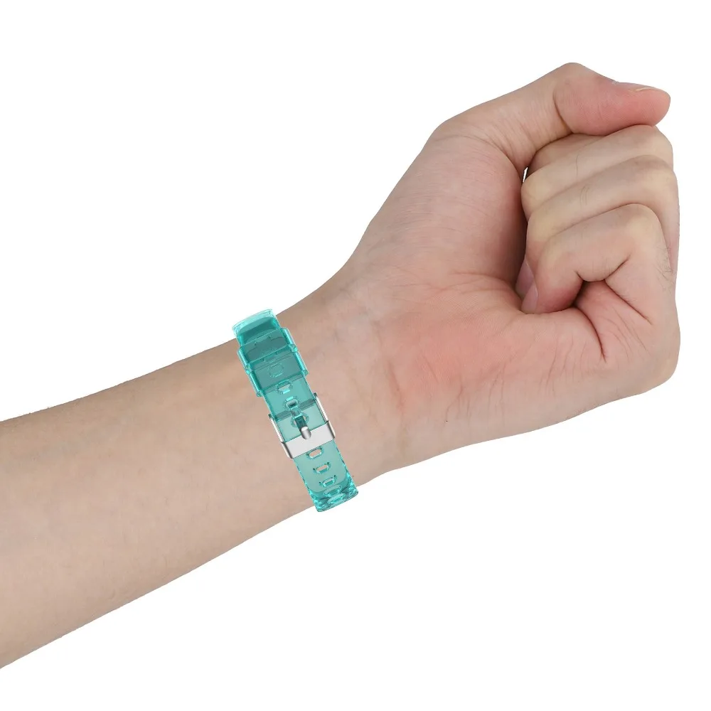 Silicone Clear Strap - Crystal Soft Replacement Wristband