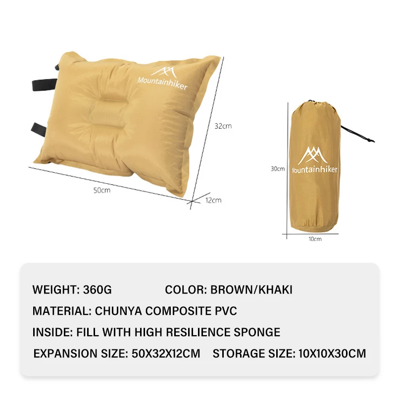 Camping Air Pillow High Rebound Compressible Travel Pillow 3D Ultralight Self Inflating Home Outdoor Camping inflatable pillow camping pillow