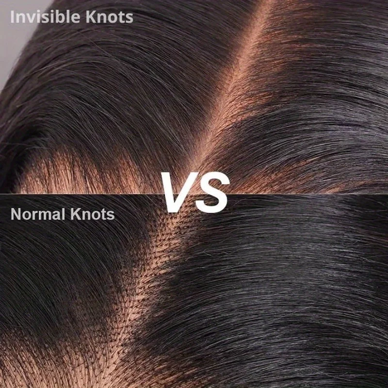 Bye Bye Knots 200% Density Glueless Human Hair Wig - Pre Plucked, Pre Cut, 13x4 HD Lace Closure, Body Wave Lace Front Wig 2