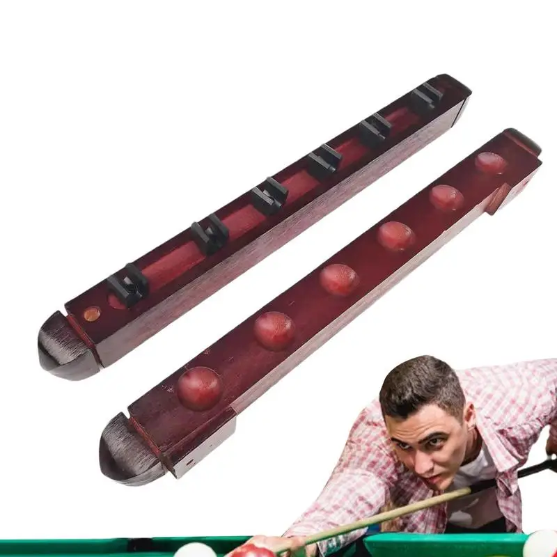 

Держатель для палки для бассейна, настенный держатель для бильярдного кия с 6 отверстиями, игровой стеллаж для бильярдного кия в римском стиле