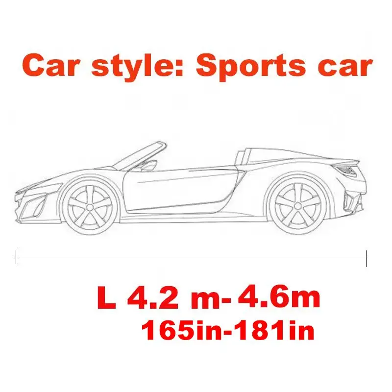 Sport Car Size 1