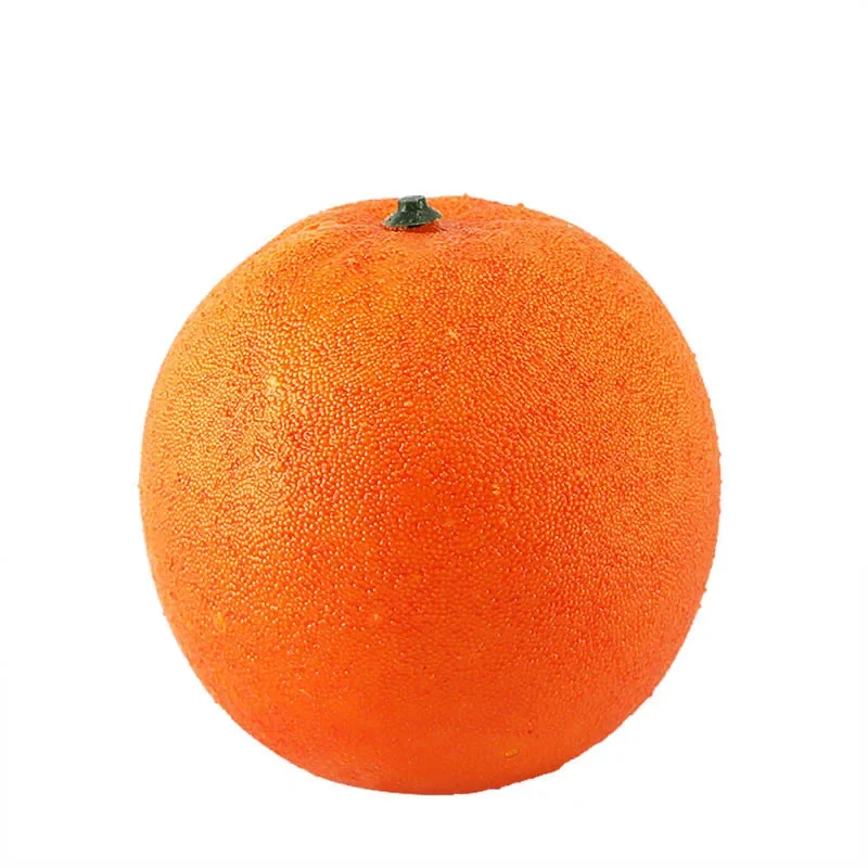Artificial Orange DIY Artificial Fruits Kindergarten Plastic Fake Fruit For Christmas Home Wedding Photography Decoration 5Pcs