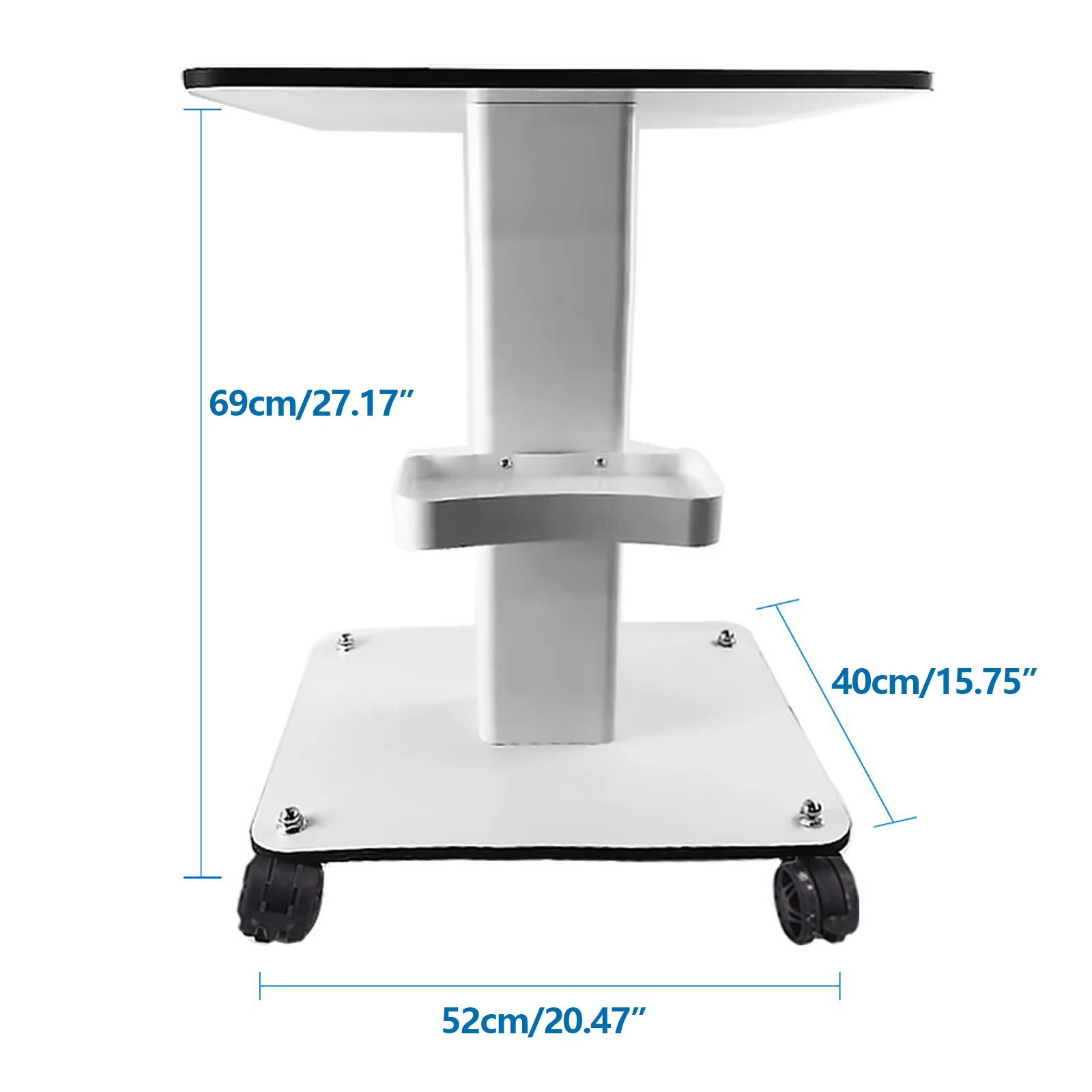 Beauty SPA Equipment Salon Big Table Trolley Cart Storage Stand Rolling Salon Machine Organizer