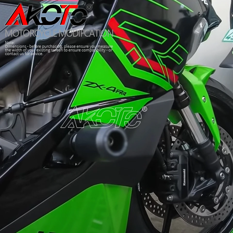 Tank Pads Für Kawasaki ZX4RR ZX4R - Gummischutz Aufkleber Motorrad Tank