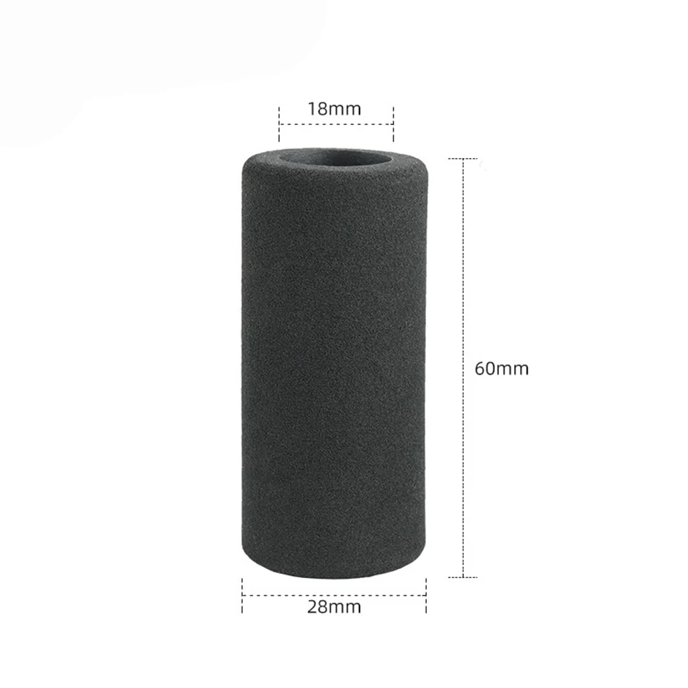 

Protective Case Sponge Cover Bicycle Black CO2 Cartridge Capsule Cover Carbon Dioxide Gas Cylinder For 12g/16g