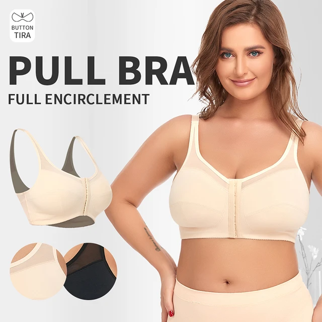 Plus Size Bras Front Closure  Best Front Closure Plus Size Bras - Women's  Plus Size - Aliexpress