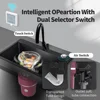Kitchen Waste Disposal Waste Shredder Machine For Kitchen Sink AC Motor Batch Food Disposers 6