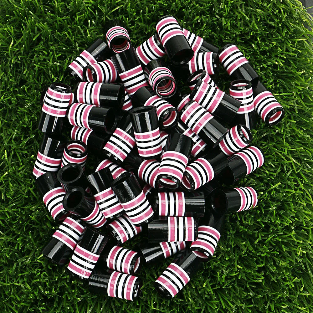 Description Picture 6 of item10 Pcs Golf Ferrules Golf Iron Grip for 0.370 Tip Irons Shaft Sleeve Adapter Ferrule Golf Iron Club Ferrules Replacement Parts