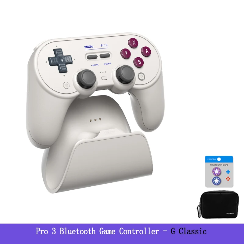 8BitDo Pro 3 Bluetooth Game Controller Wireless Gamepad with TMR