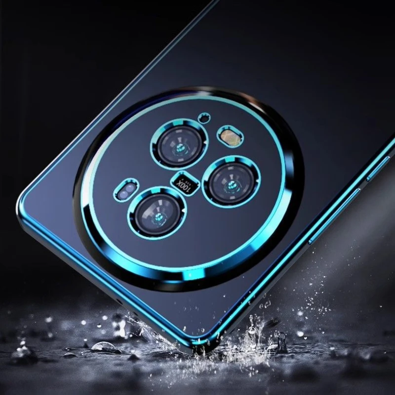 For Honor Magic6 Pro Electroplating Silicone Soft Phone Case with Lens Protection