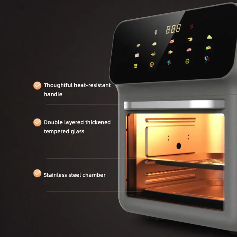 9L Air Fryer,1350W Air Electric Oven,Multi-Function Home Kitchen Oil-Free Low Fat Electric Fryers,Deep Fryer 110V 220V 에어프라이기 5