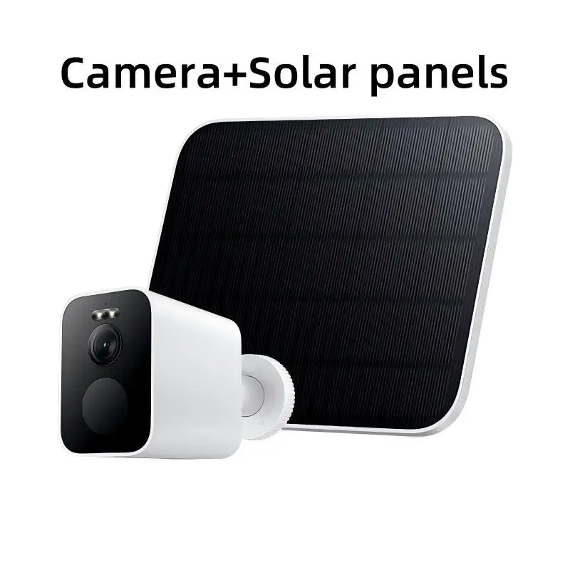 Camera solar panel