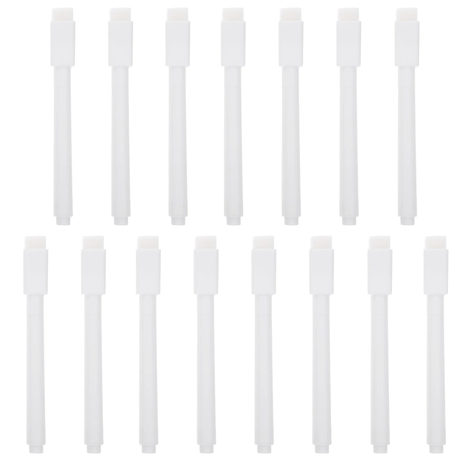 

15 Pcs White Chalkboard Pen Liquid Pens for Fluorescent Screen Marker Plastic Student Dust-free Drawing