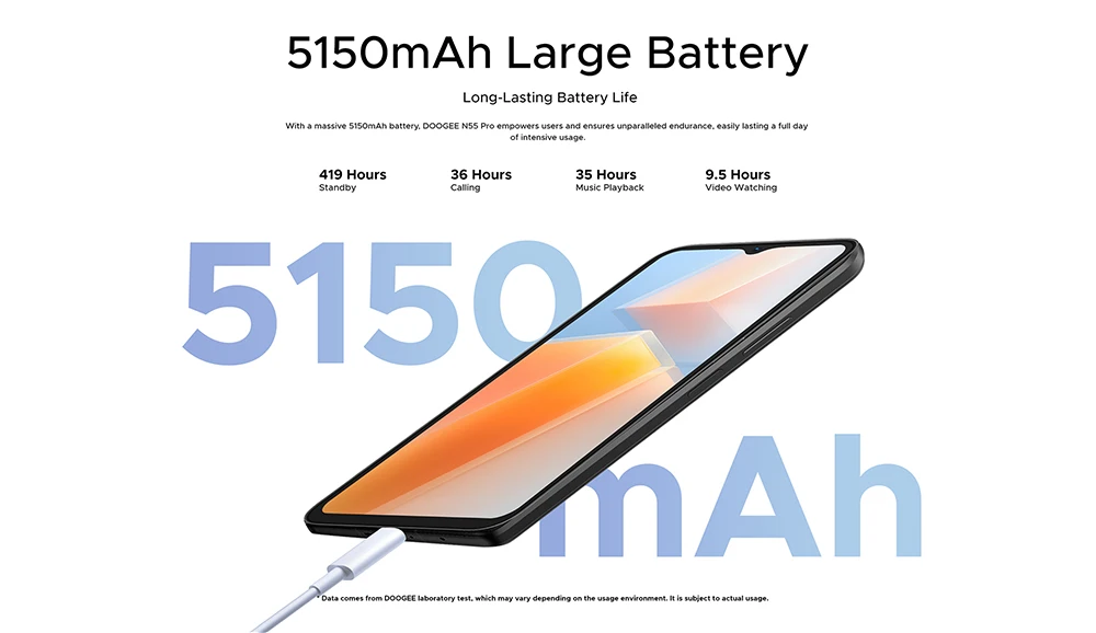 DOOGEE N55 Android 14 Smartphone 6.56 « HD Sf1497ae0449b4cc4a15da131616f2b6ef