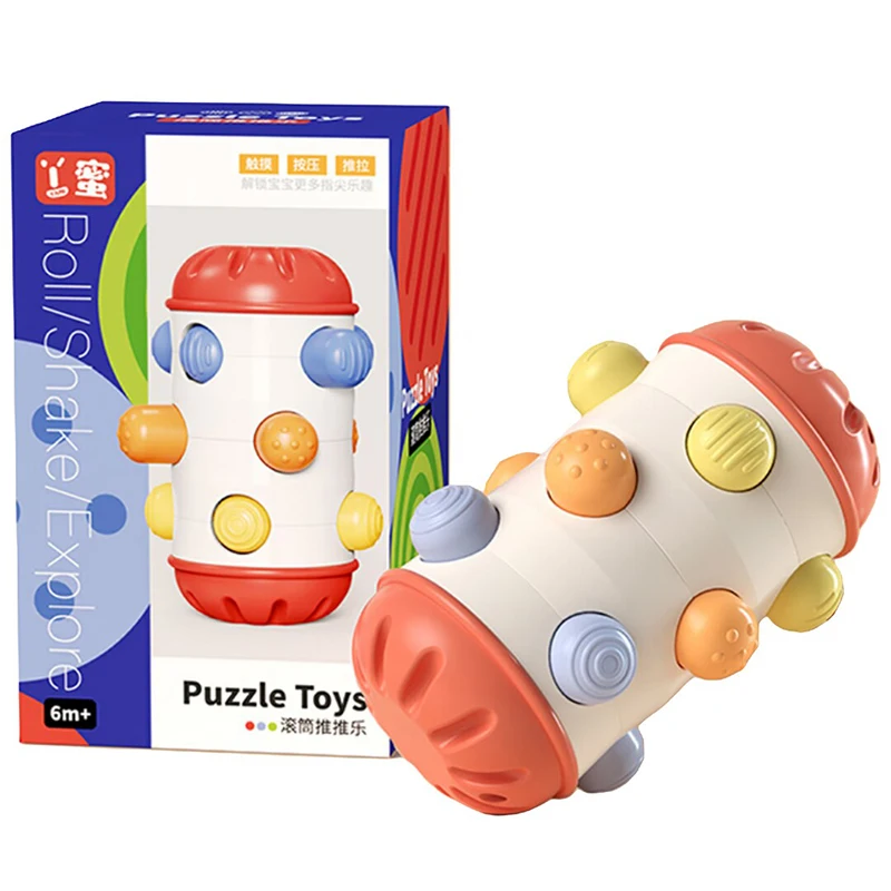 크롤링 롤러  감각 장난감, 배 시간 새로운 그립 훈련 활동, 게임 터치 프레스..