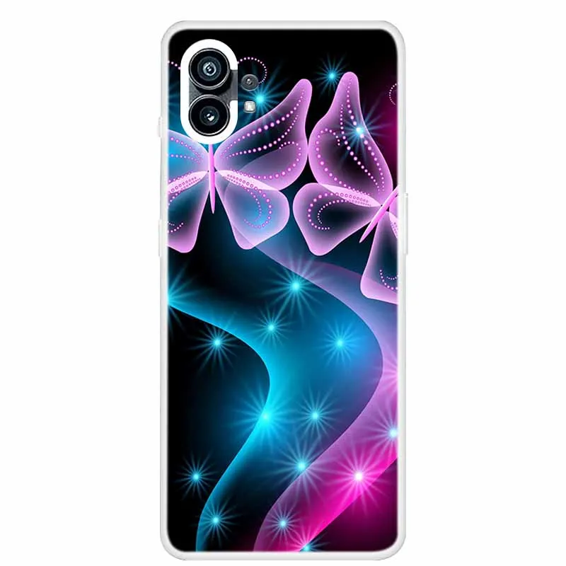 Clear Shockproof Soft TPU Silicone Phone Case - Fashionable Back Cover Design