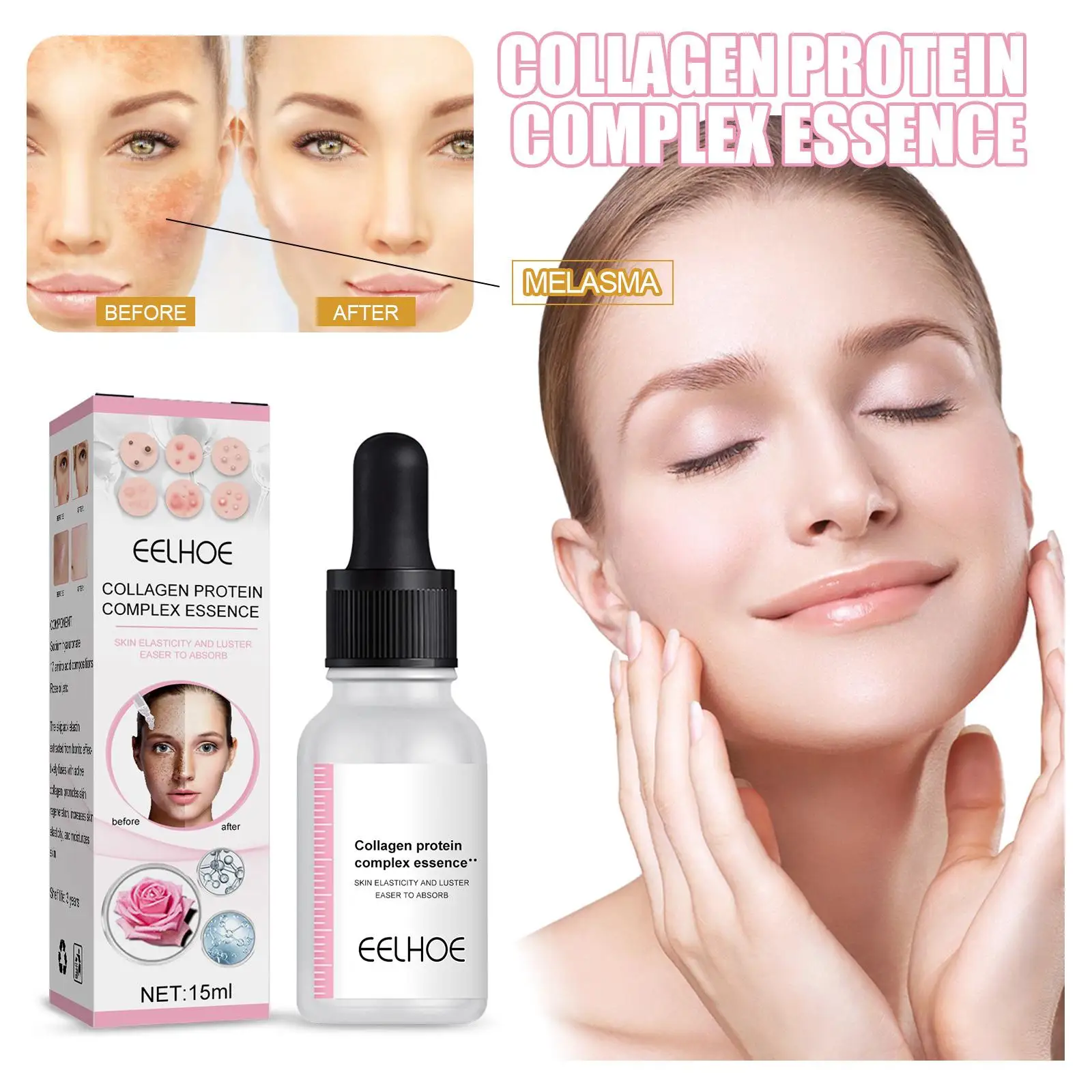 

Retinol Lifting Firming Serum Face Collagen Essence Wrinkle Fine Face Skin Smooth Lines Essence Fade Remove Repair Moisturi P2A8