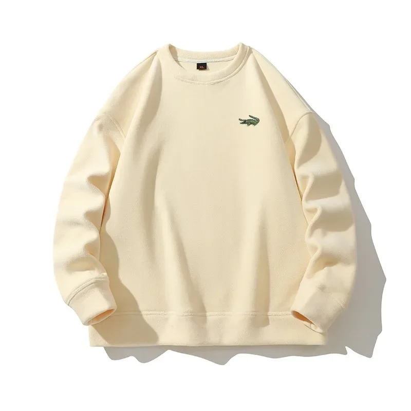

Autumn and Winter New Fleece Warm Fleece Hoodie for Men's Fashion Loose Top