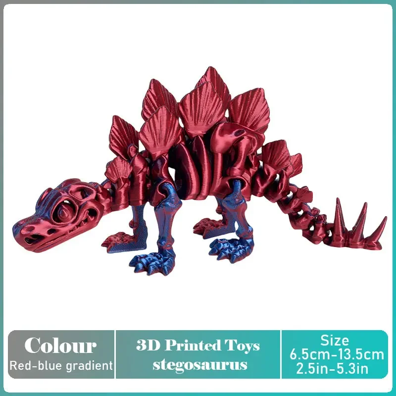 Realistic 3D Printed Movable Tyrannosaurus Rex Dinosaur Model - Decorative Desktop Piece & Unique Birthday Gift
