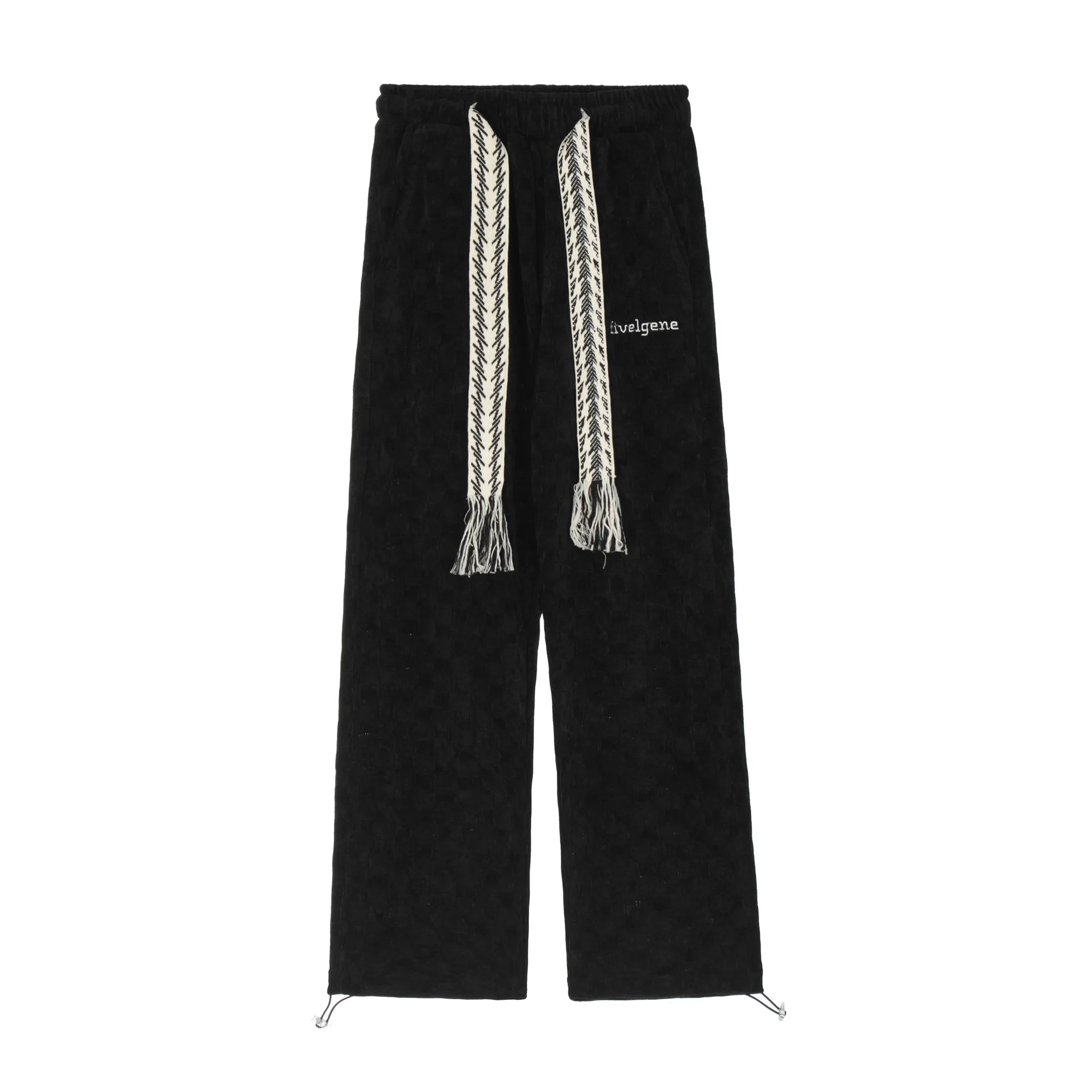 2023 Women's High Waist Straight Cotton Beltless Trousers Loose Wide Leg Pants Urban Women's Casual Pants