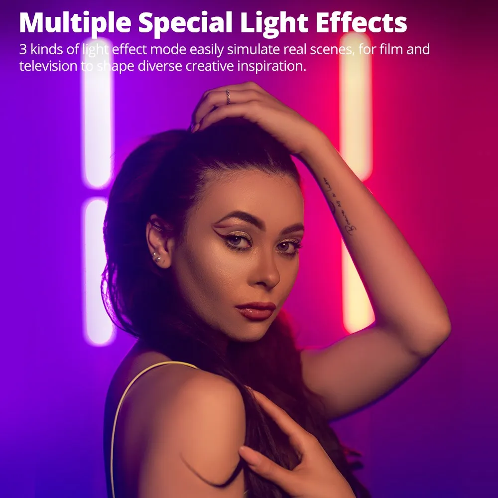 AMBITFUL BL-06 RGB Handheld LED Video and Photography Light Stick