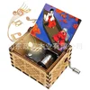 Wooden Music Box Hand Cranked Mini Music Box Painted Inuyasha Music Box Boutique Gift Music Box Birthday Gift 4