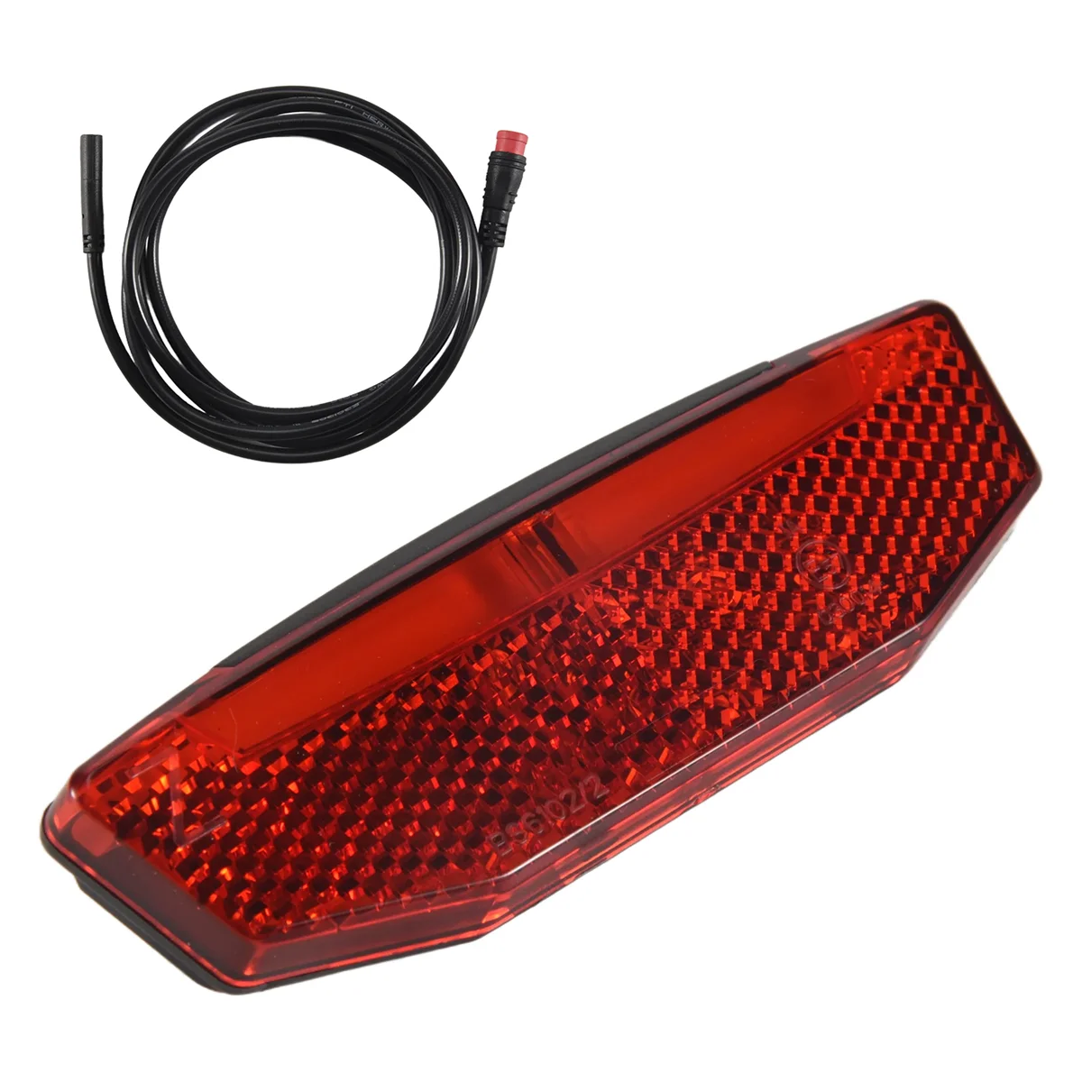 6V-60V Electric Bike Rear Light/Tail Light LED Warning Rear Lamp for E-Scooter Ebike Taillights Waterproof Connector G