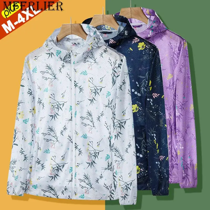 

Free Shipping Windbreaker Jakets Women Summer Hooded Coats Female Windproof Sunscreen Wearing Girl Camping Clothing Lady Dress
