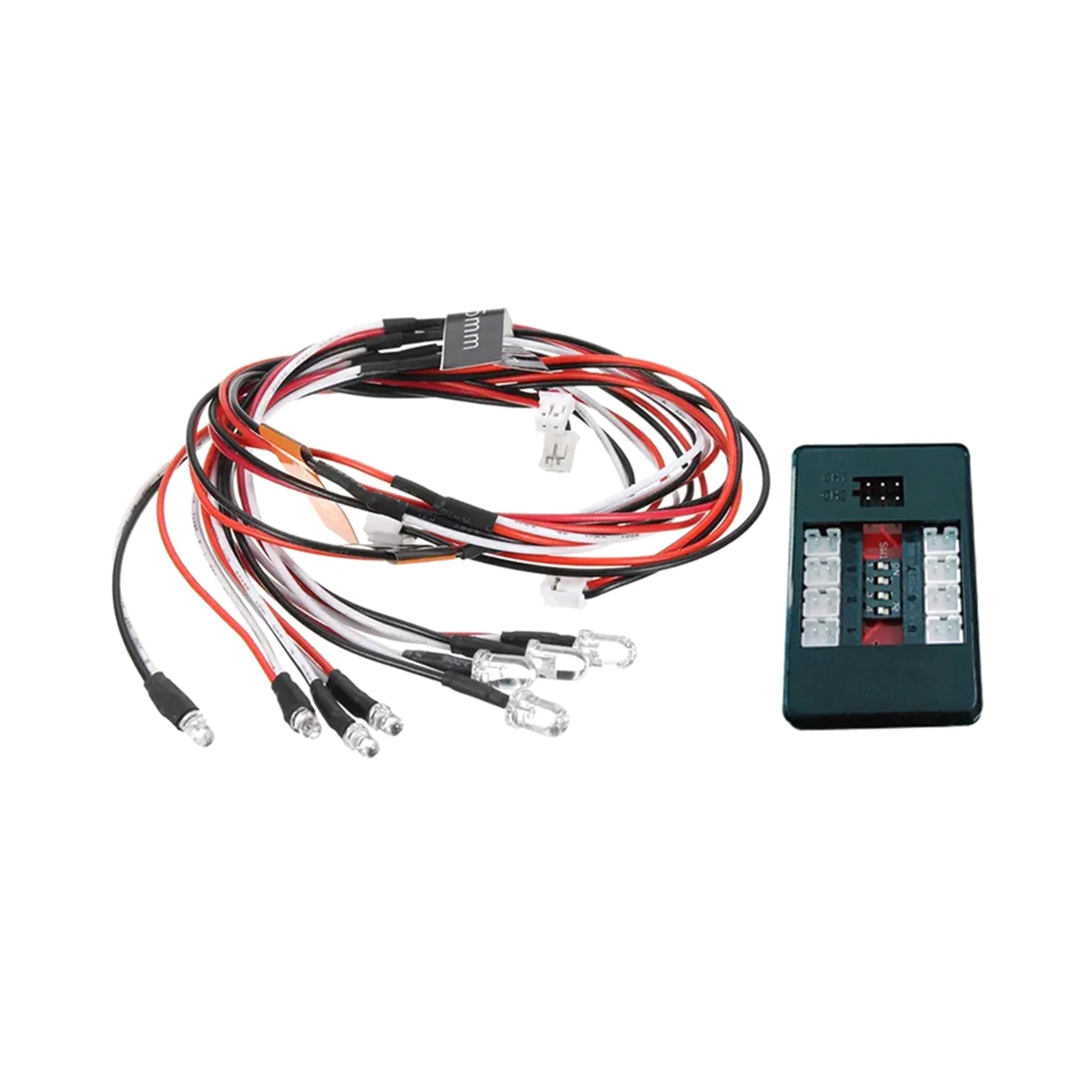 

12 светодиодов, радиоуправляемая связь, автомобиль, Φ, два в одном, автомобиль, модель 1/10, дистанционное управление, автомобильный рулевой тормоз