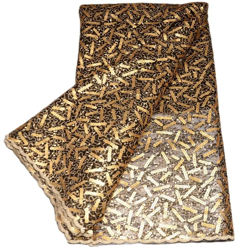 

Кружевная ткань с блестками для свадебного платья, африканская органза, сетка для вышивки, высокое качество, 2023 г.