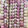 Faceted Love Heart 8MM Agate Rhodochrosite Quartz Natural Stone Loose Space Beads for Jewelry Making Diy Bracelet Accessories 3